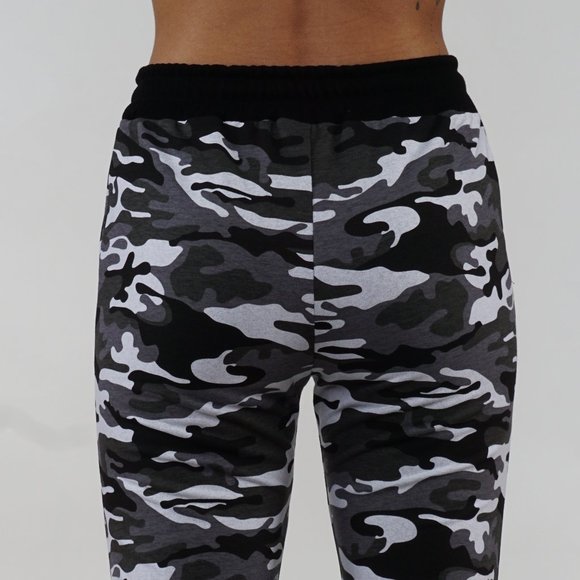 Camouflage Joggers Sweatpants with Pockets - Picture 5 of 9